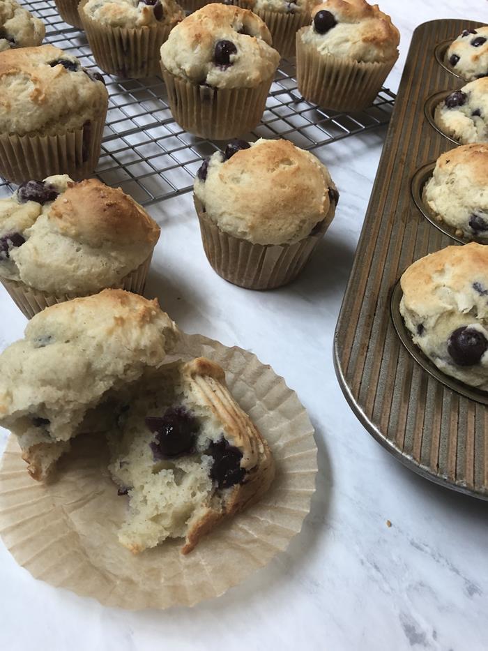 Emeril's Blueberry Muffins