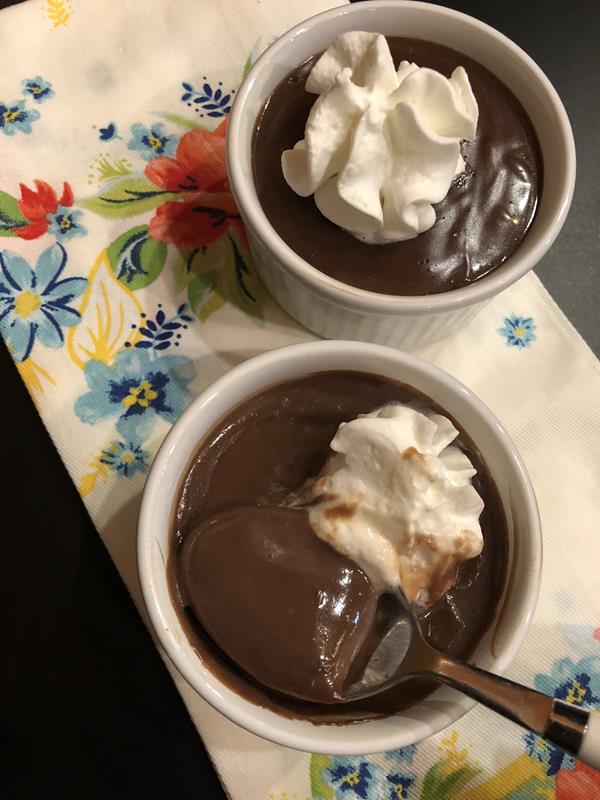 Homemade Double Chocolate Pudding