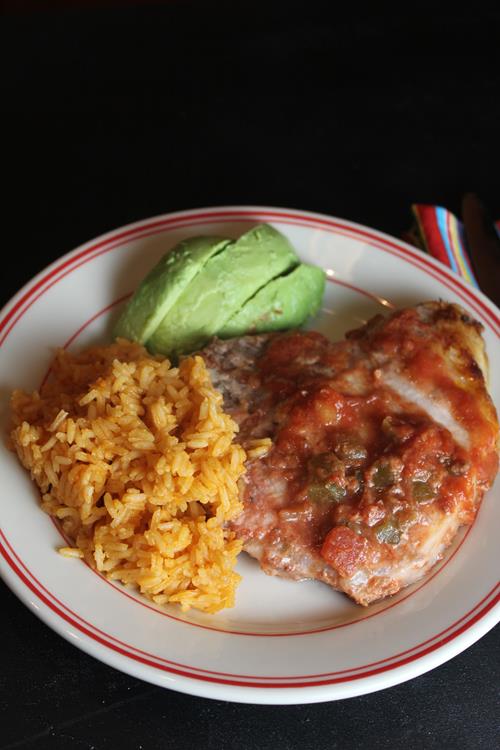 Quick and Easy Mexican Pork Chops