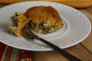 Chili Cornbread Bake