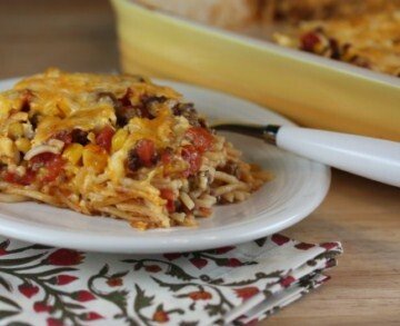 southwest baked spaghetti