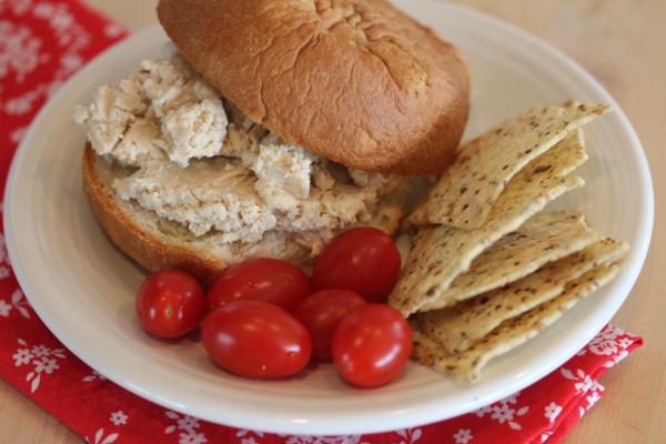 Ceasar Style Chicken Salad Sandwiches__