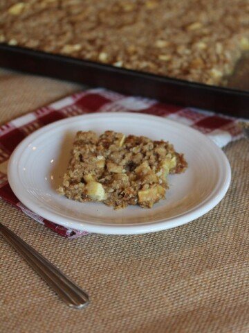 Caramel Apple Bars