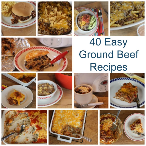 40 Ground Beef Recipes - Lynn's Kitchen Adventures