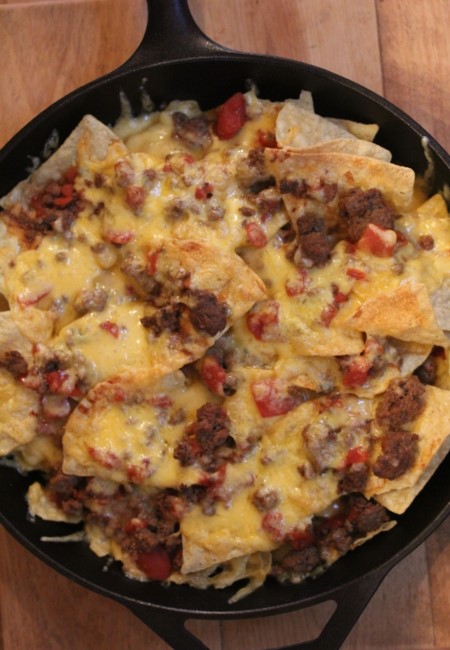 Chili Cheese Nachos- Quick and Easy Dinner