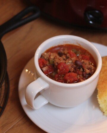 Slow Cooker Sausage Chili