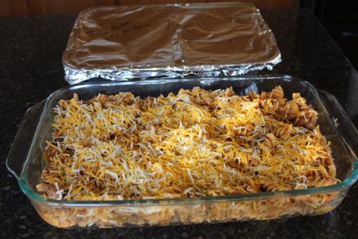 Taco Pasta an Easy Freezer Meal - Lynn's Kitchen Adventures