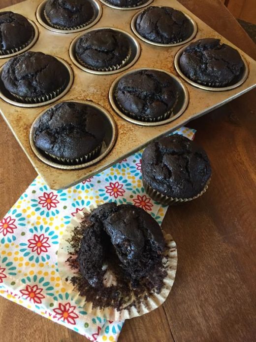 Double Chocolate Gluten Free Banana Muffins - Lynn's Kitchen Adventures