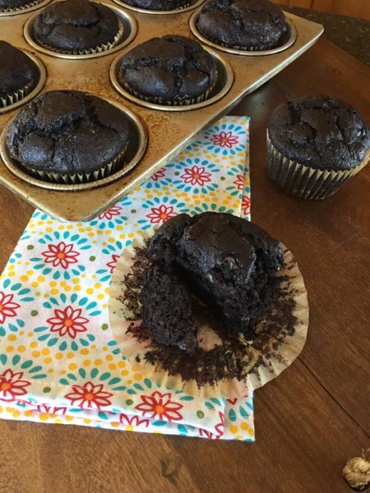 Double Chocolate Gluten Free Banana Muffins - Lynn's Kitchen Adventures