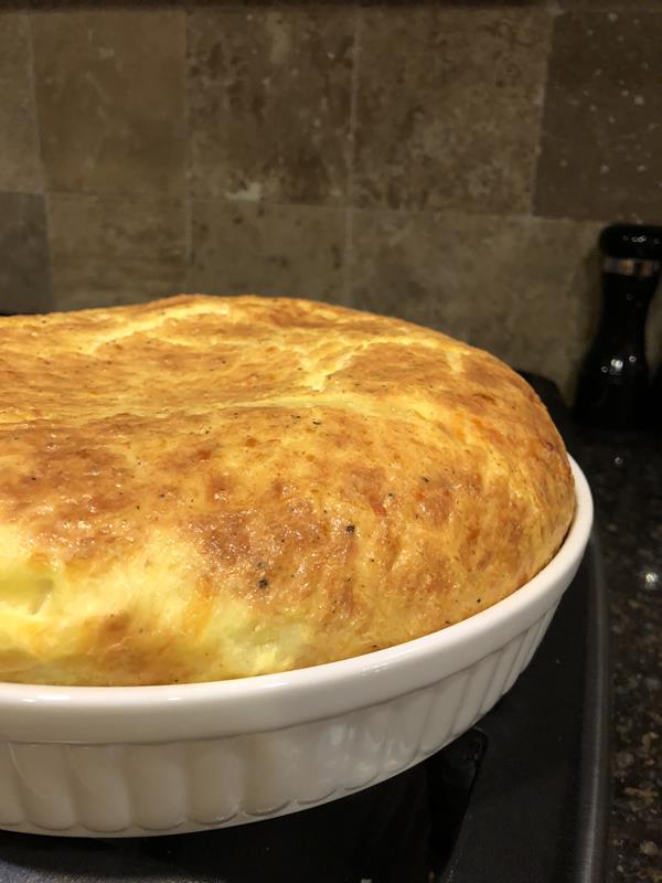 Crustless Cheese Quiche 