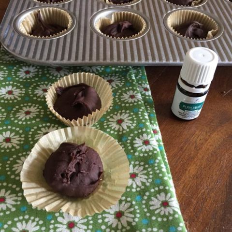 Chocolate Mints Recipe with Peppermint Essential Oil