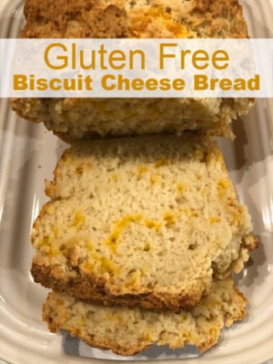 Gluten Free Biscuit Bread with Cheese - Lynn's Kitchen Adventures
