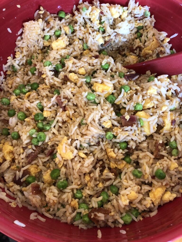 freezing fried rice