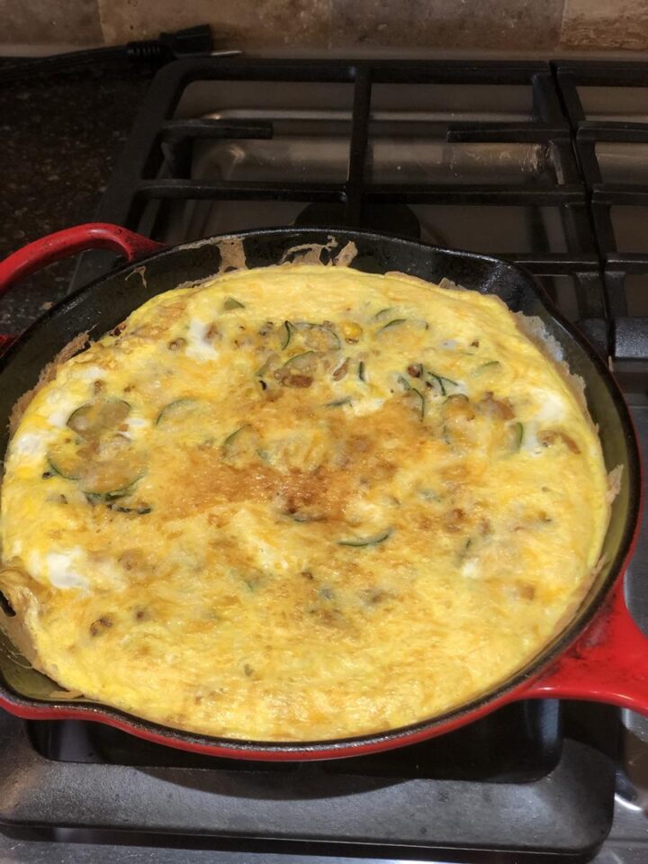 Martha Stewart's Zucchini Frittata - Lynn's Kitchen Adventures