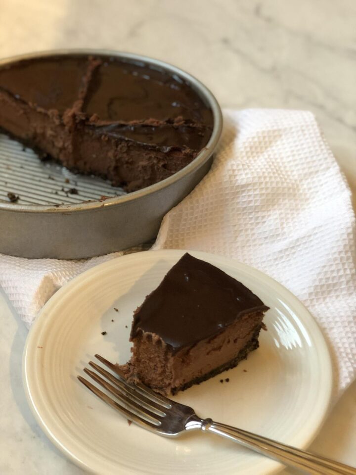 Martha Stewart's Triple Chocolate Cheesecake - Lynn's Kitchen Adventures