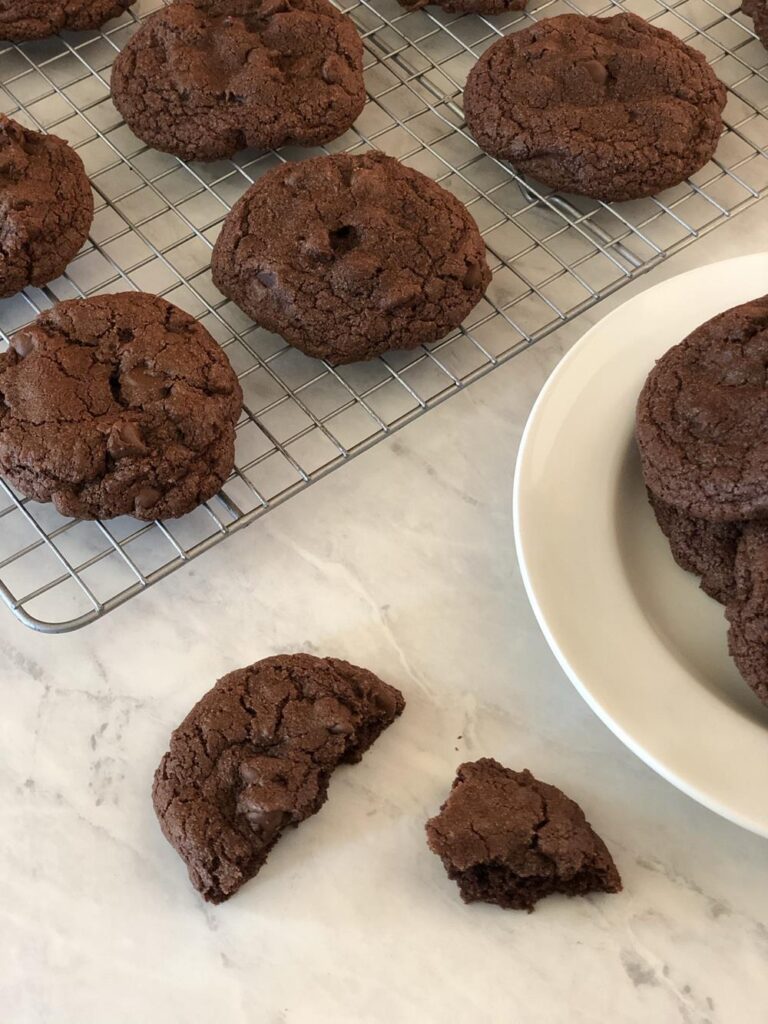 Gluten Free Death By Chocolate Cookies