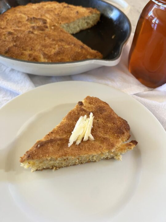 Skillet Cornbread - Amy's Nutrition Kitchen