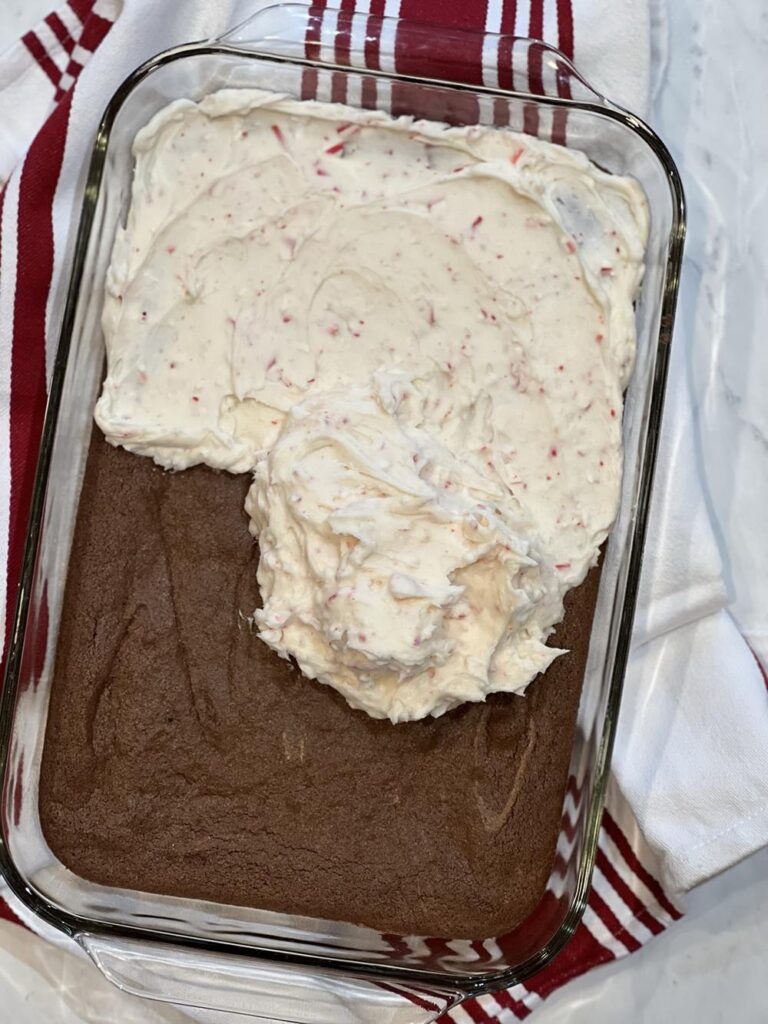 Gluten Free Brownies With Candy Cane Frosting Lynn S Kitchen Adventures