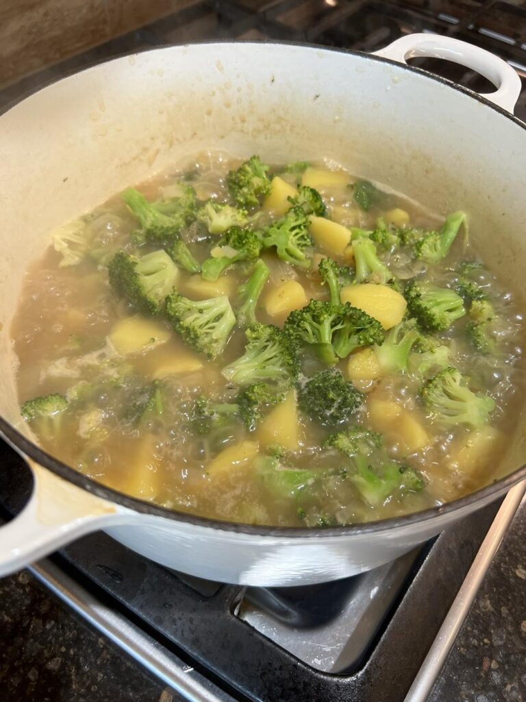 Martha Stewarts Broccoli Soup Lynns Kitchen Adventures