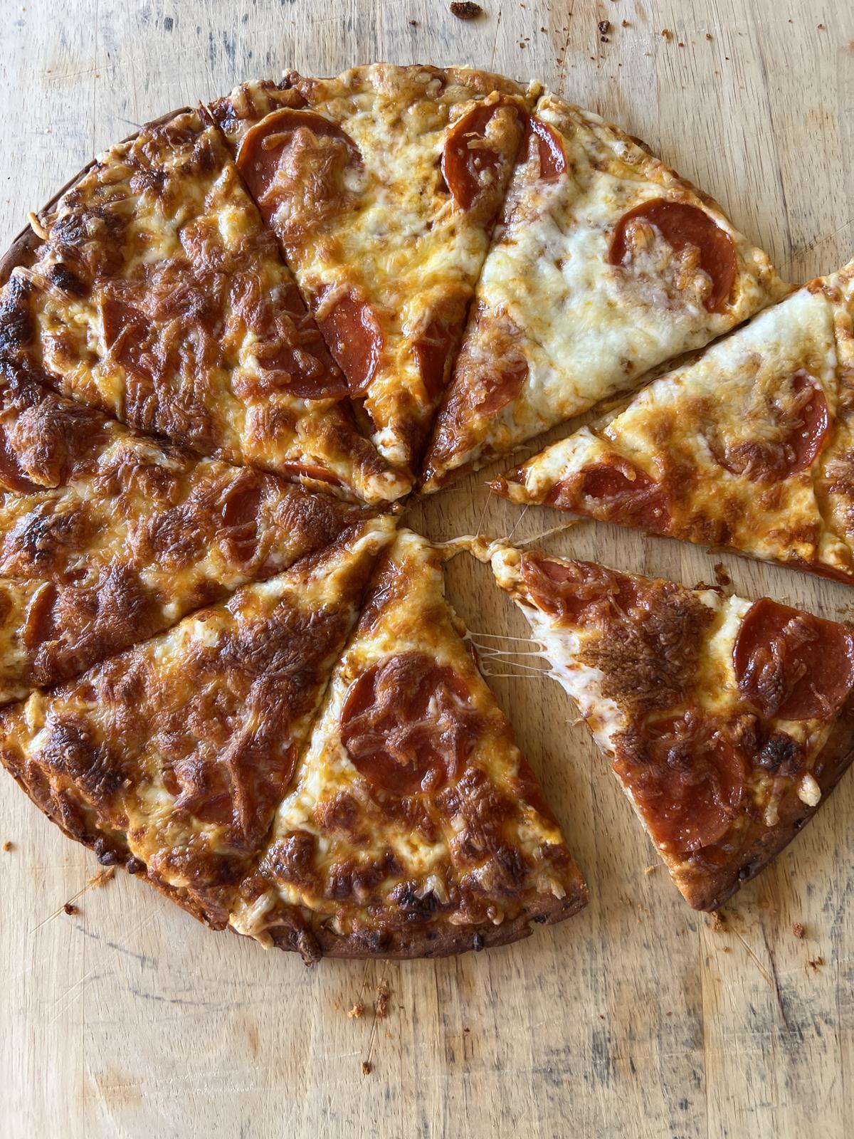 Member's Mark Gluten Free Pizza baked with pepperoni